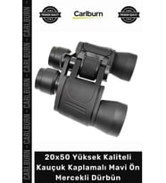 #Dürbün Hızlı Odaklı Instafocus 20x50 Yüksek Kaliteli Kauçuk Kaplamalı Mavi Ön Mercekli Dürbün