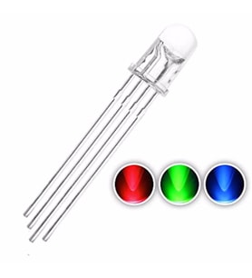 5mm Rgb Led Ortak Anot 4 Pin Multicolor Diyot Işık Lamba Light