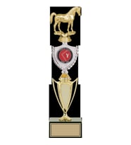 ODAK KUPA - Figürlü Kupalar - At Figürlü Kupalar FG-042 C - 39 cm