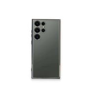 Galaxy S24 Ultra Kılıf Razer Lensli Silikon - Gümüş
