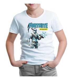 Fortnite - Freeze Beyaz Çocuk Tshirt