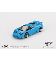 Mini GT Bugatti EB110 Super Sport Blu Bugatti 890 (Çok Renkli)