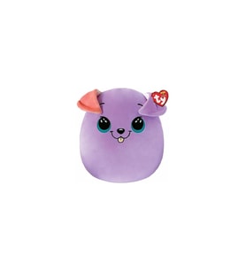 TY Beanie Boos Bitsy Mor Köpek Squishy 25 Cm
