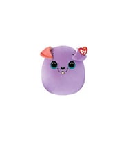 TY Beanie Boos Bitsy Mor Köpek Squishy 25 Cm