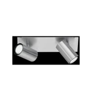 paslanmaz inox Panasonic gün ışığı LED ampullü ikili LED spot avize hareketli b