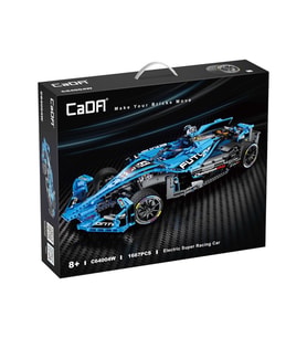 C64004W Cada Electric Racing Super Car Blok Seti 1667 Parça -Vagon life