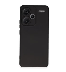 Xiaomi Redmi Note 13 Pro Plus Kılıf Nano İçi Kadife Silikon - Siyah