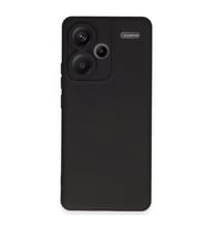 Xiaomi Redmi Note 13 Pro Plus Kılıf Nano İçi Kadife Silikon - Siyah