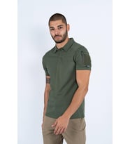 T-SHIRT TACTICAL K.KOL PİKE - 802 (Haki)