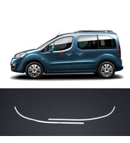 Peugeot Partner Tepee Cam Çıtası Kromu Nikelajı 2008 Sonrası