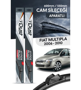 Fiat Multipla 2006-2010 Uyumlu Silecek Takımı 600MM/550MM S7
