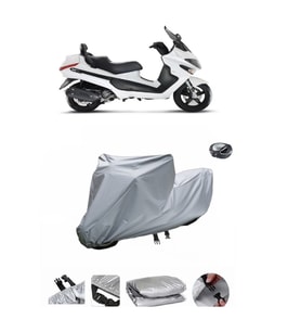 Piaggio X Evo 250  Su Geçirmez Motosiklet Brandası ARKA ÇANTA UYUMLU