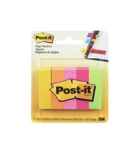 Post-it İndeks 100 Yaprak 15x50 Fosforlu 5 Renk 670-5