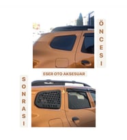 Dacia Duster 2018+ Metal Kelebek Cam Koruma 2 Parça