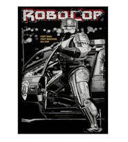 ekart Robocop Film Afişi Art Mdf Tablo