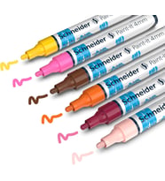 Schneider 320 Akri̇li̇k Marker 4Mm Set/3-120297 6 Li