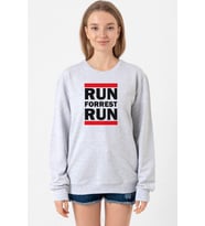 Forrest Gump Run Forrest Run Grimelanj Kadın 2ip Sweatshirt