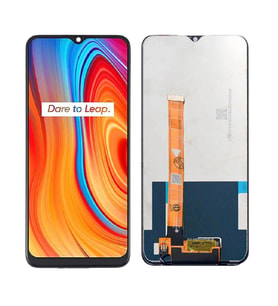 Oppo Realme C3 ile Uyumlu Lcd Ekran Dokunmatik Rmx2020 Rmx2027 (Siyah)