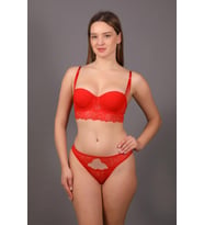 New Bra 4166 Dantelli Bralet Sütyen Takım