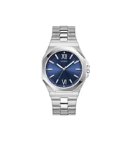 Guess GUGW0849G1 Çelik Kasa Çelik Kordonlu Erkek Kol Saati  (Gri)