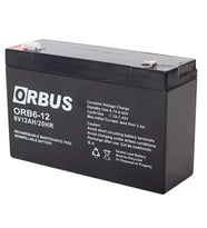 6 Volt 12 Amper Kuru Akü Orb6-12 (150X50X94 Mm)