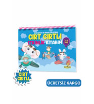 Yükselen Zeka Konuşma Ve Dikkati Geliştiren 2-4 Yaş Cırt Cırtlı Etkinlik Kitabım
