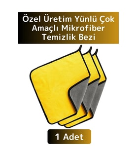 Yüksek Kaliteli Yünlü Mikrofiber Araba Mutfak Banyo Lavabo Yıkama Temizleme Bezi 1 Adet
