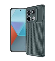 Redmi Note 13 4G Kılıf Auto Focus Karbon Kapak - Koyu Yeşil