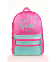 Kaukko Sparkle Sırt Çantası Pink K1720 (Pembe-Turkuaz)