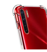 Coverzone Oppo A91 ile uyumlu K?l?f Z-Nitro Anti Shock Silikon Kapak Kamera Korumal? Anti?ok Airbag K�?e Korumal? Silikon ?effaf K?l?f