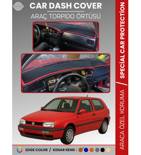 VOLKSWAGEN GOLF 3 (1991-1997) Torpido Örtüsü Ön Göğüs Koruma Tam Uyum Çatlamayı Önler