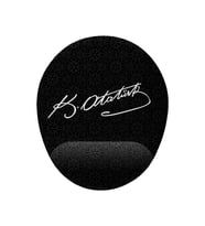 Atatürk Imza Bilek Destekli Mouse Pad (Çok Renkli)