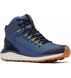 Columbia - Trailstorm Mid WP ERKEK SPOR AYAKKABI - 1938881472 MAVİ (E-435)