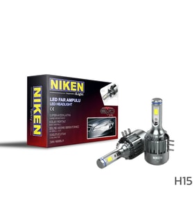 Niken Led Xenon Evo Serisi H15 Far Ampulü 2'Li Takım