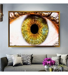 Altın Çerçeveli dekoratif tablo l1613 (Gold)