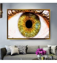 Altın Çerçeveli dekoratif tablo l1613 (Gold)