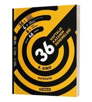 Hız Yayınları 8. Sınıf Matematik 36 Haftalık Kazanım Denemeleri