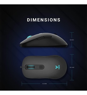 V16RGB OPTICAL GAMING MOUSE BLACK