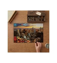 New York Şehir Manzarası Tasarımı 240 parça Ahşap Puzzle Ahşap Kutuda MP05855