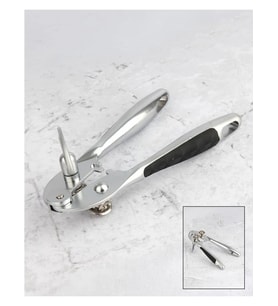 Mien MEN 1390 Metal Konserve Açacağı 17 cm (Siyah-Gri)