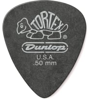 Médiators Jim Dunlop 0,50 Mm Tortex Pitch Black 0,50 Mm Torba De 72