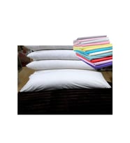 Karı Koca Yastığı 50x130+Yastık Kılıfı, Pamuklu, Uzun Yastık (50x130) (Beyaz)