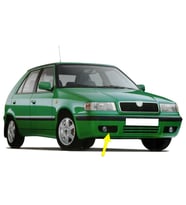 Skoda Felicia 1998-2001 Ön Tampon Sağ Sis Farı Çerçevesi 6U0807432B