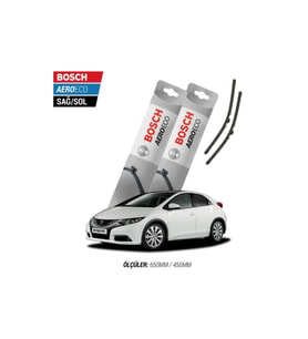 Honda Civic Hb 2012 Model Bosch Aeroeco Muz Silecek Takımı