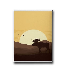 Soyut Canvas Tablo MİND580
