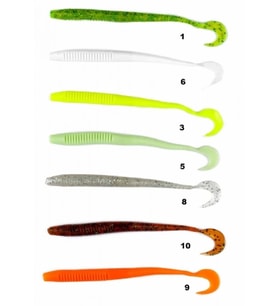 Wily Curly Silikon Yem 4.5 g 130 mm 5’Lİ PAKET RENK:5