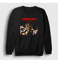 Presmono Unisex Siyah King Of The Kill Annihilator Sweatshirt 465367tt