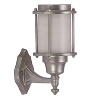 AVONNI BAP-68130-GR Gri Boyalı Dış Mekan Aydınlatma E27 Aluminyum Polikarbon Cam 25cm