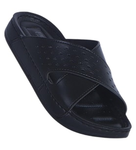 Apella 485-10 Pump Siyah Kadın Düz Terlik