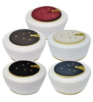 Sarık Koruyucu 8 Adet Paket Karışık Model (Beyaz)